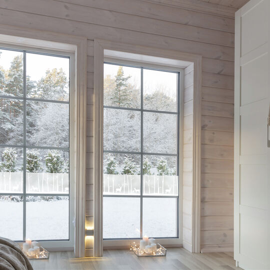 Fensterfolie static window border Birch Woods image number null